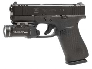 Pistole samonabíjecí GLOCK 43 X (R/MOS/FS), ráže: 9 mm Luger + Streamlight TRL-7 Sub